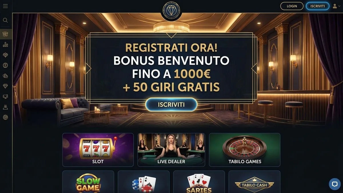 Registrazione con bonus